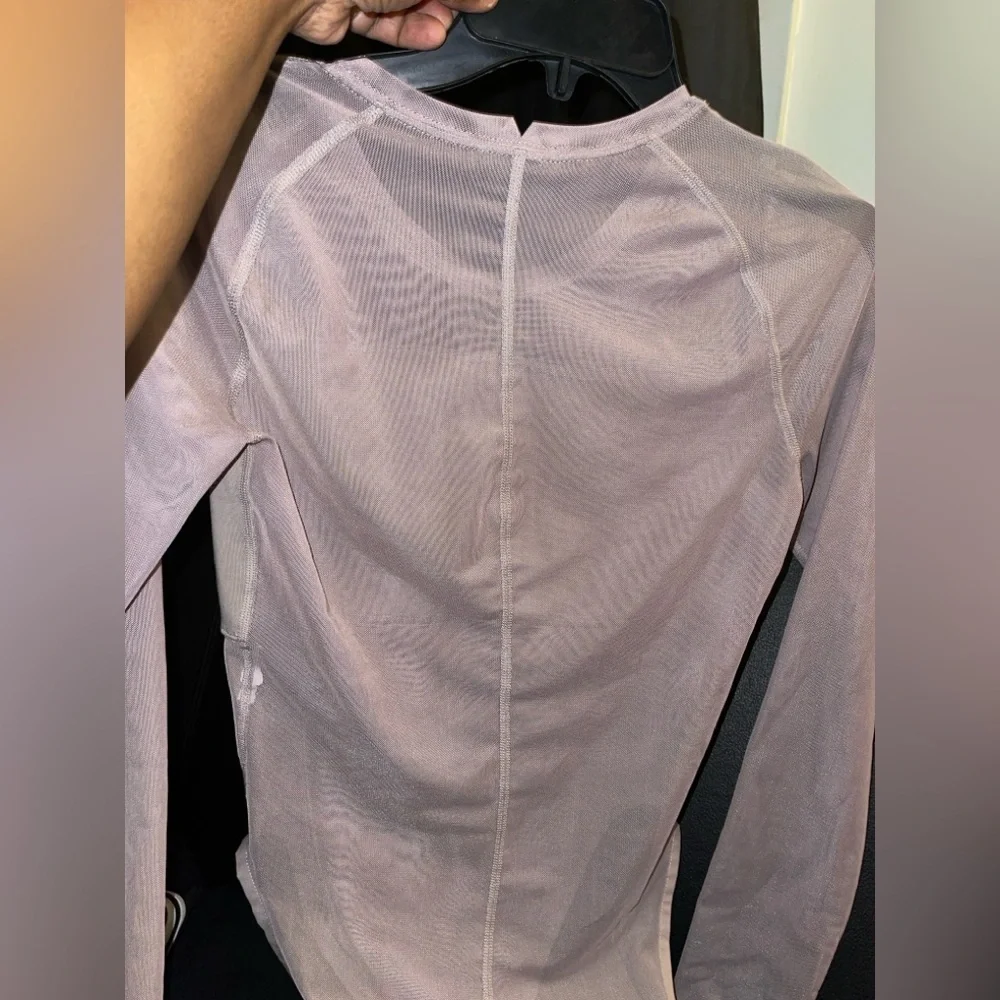 Nike Air Mesh Bodysuit (Size Small) Tan NWOT